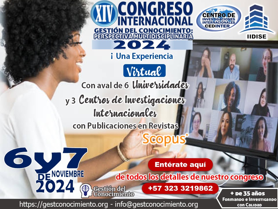 Publicidad XIV Congreso(1) V Congreso Internacional Gestión del Conocimiento